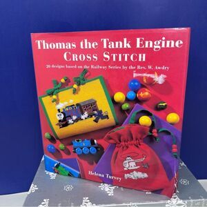 1995 Thomas the Tank Engine Cross Stitch Book